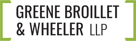 Web-page Sponsor Greene Broillet & Wheeler LLP